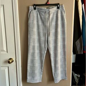 a new day Checkered Gray Wide Leg Pants